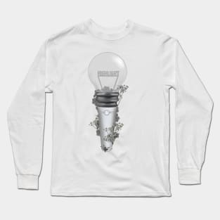 Highlight Floral Lightstick kpop Long Sleeve T-Shirt